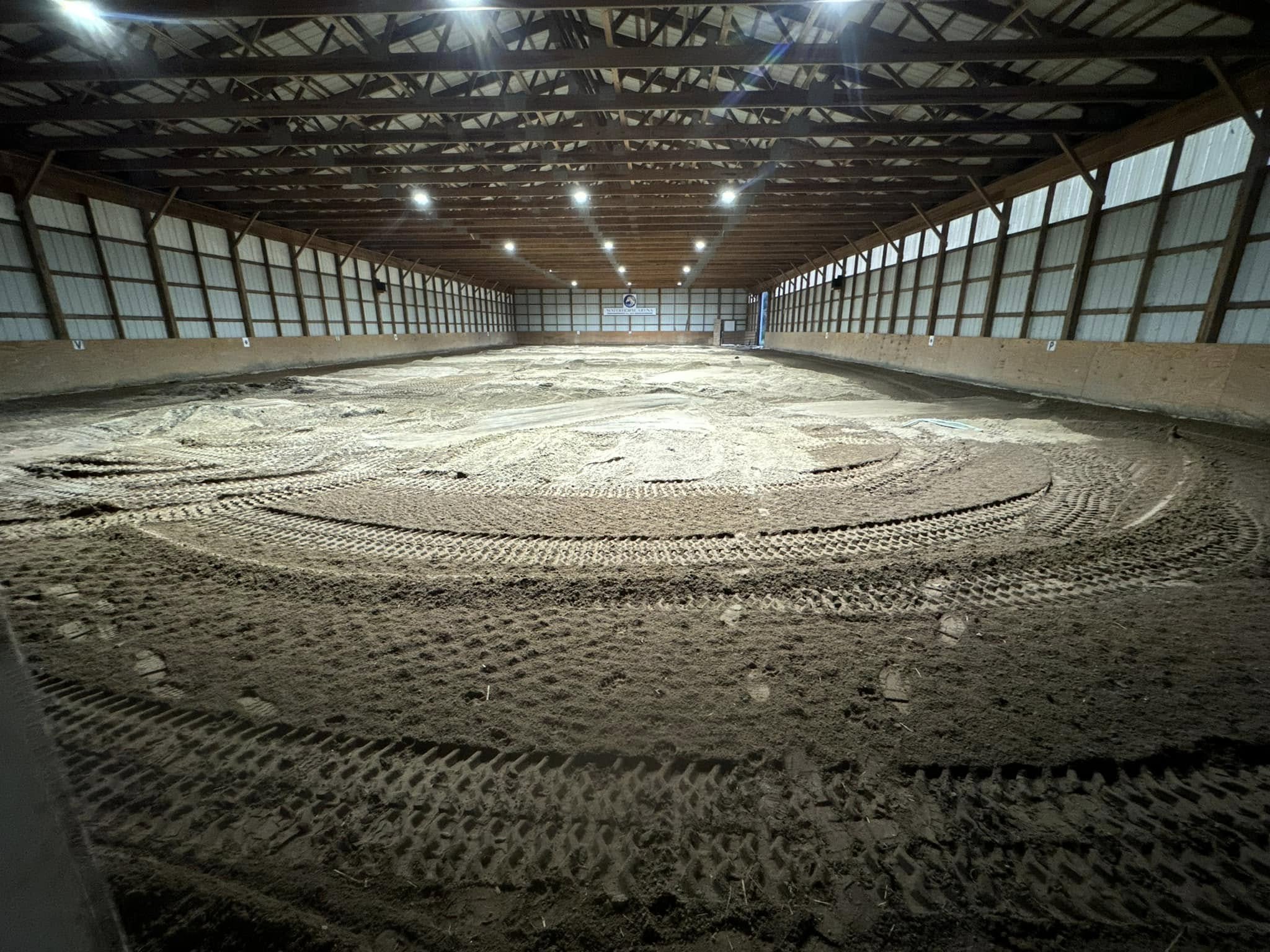 Indoor arena at Shively Equestrian