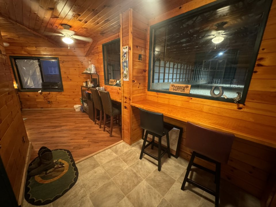 View inside Waterhorse Arena at Shively Equestrian